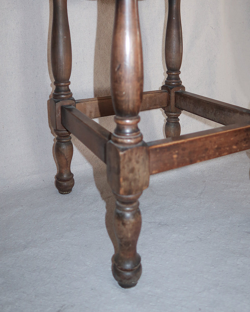 18th-Century Oak Hall Chair