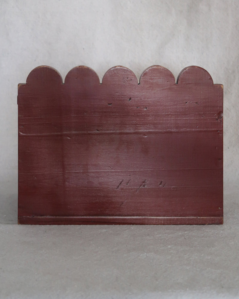 Hand-Painted Folk Art Box