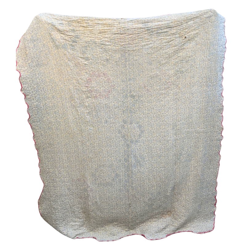 Pink Floral Quilt
