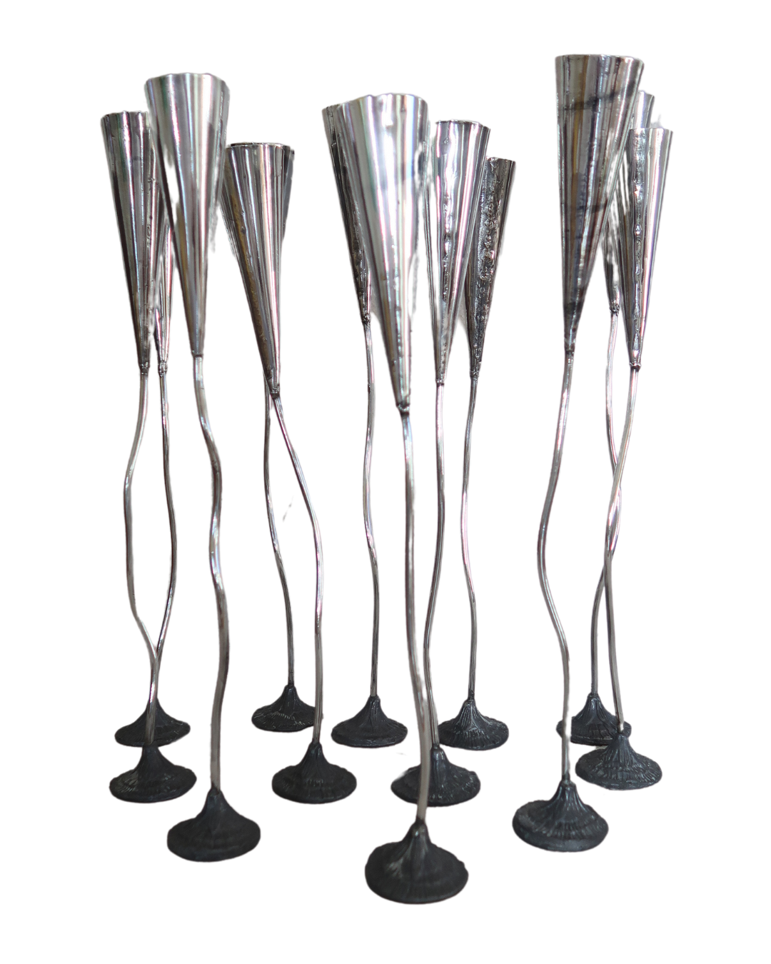 Pewter Candlesticks