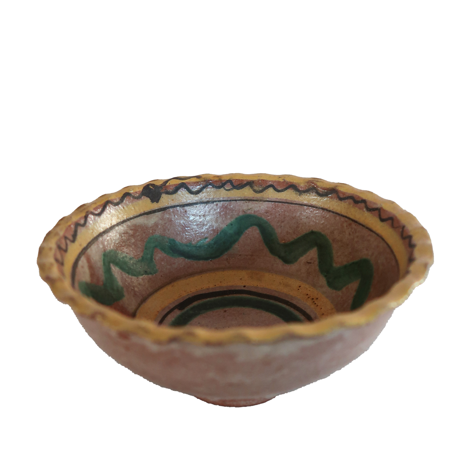 Antique Guatemalan Majolica Bowl