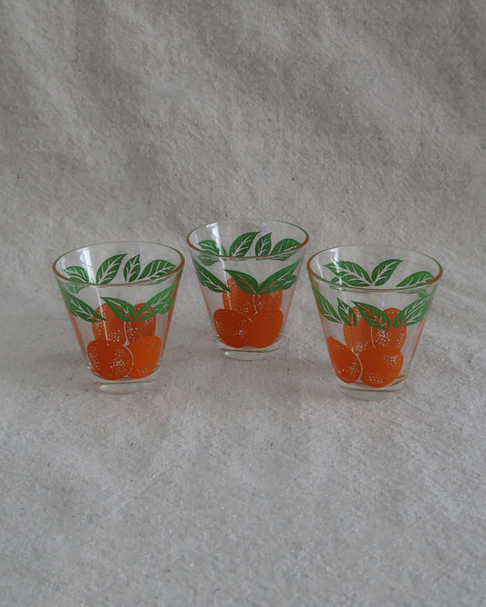 Orange Crush Glass Set