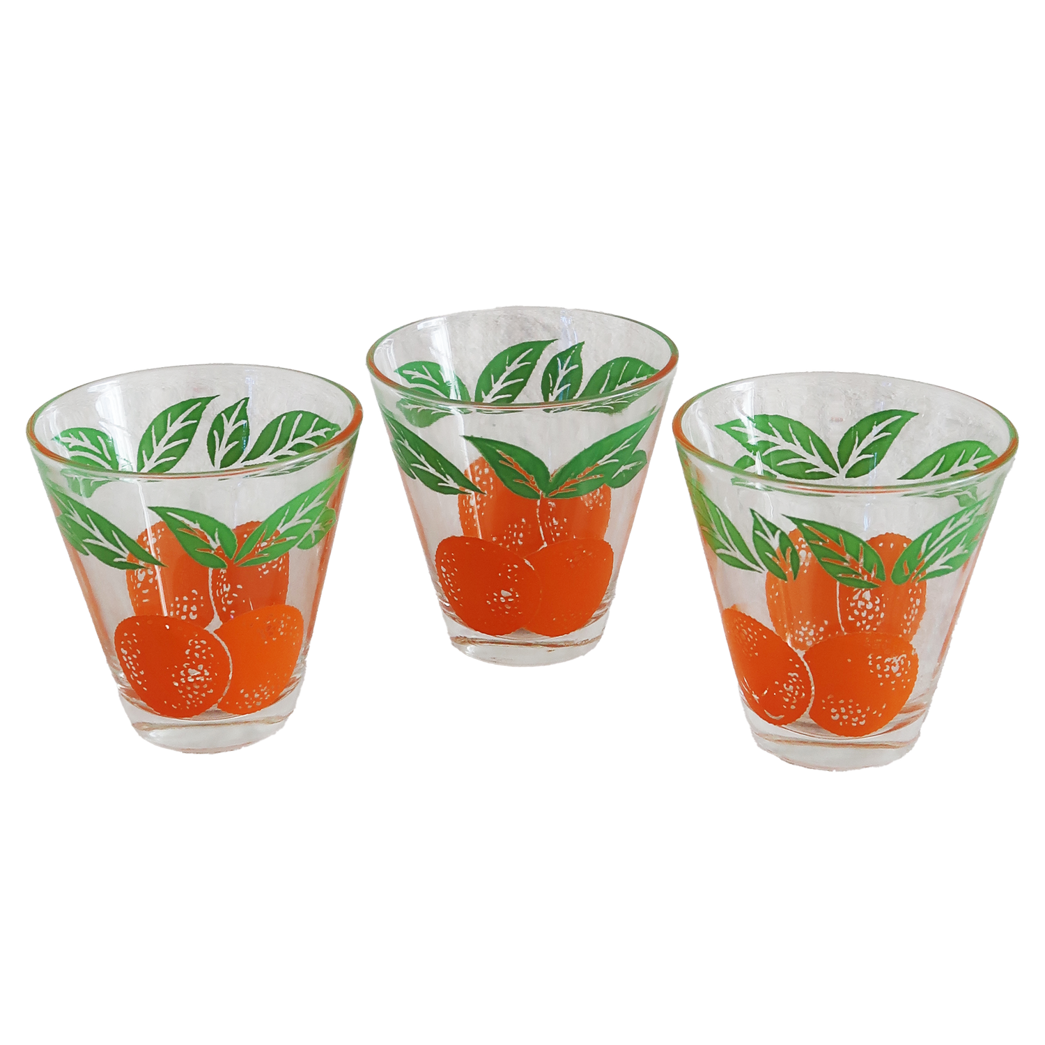 Orange Crush Glass Set