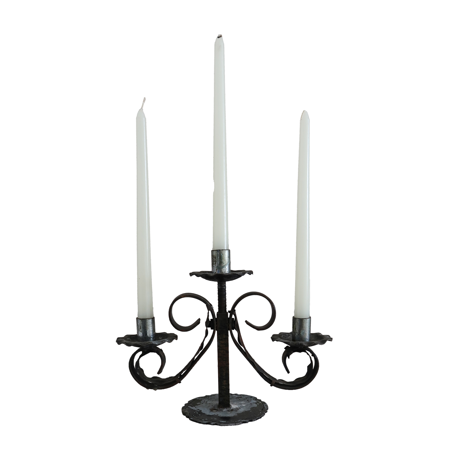 Wrought Iron Gothic Candelabra