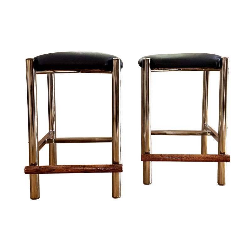 Chrome Counter Stools