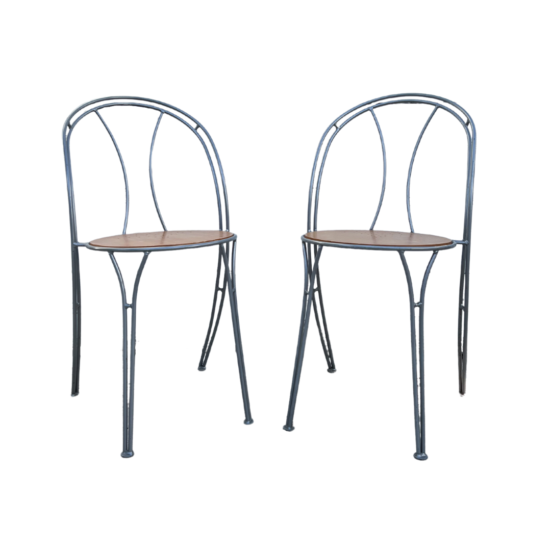 Silver Accent Chairs